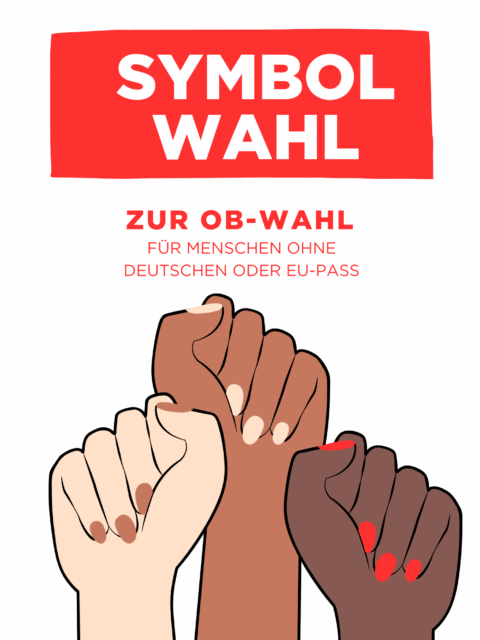Symbolwahl zur OB-Wahl in Potsdam 2025