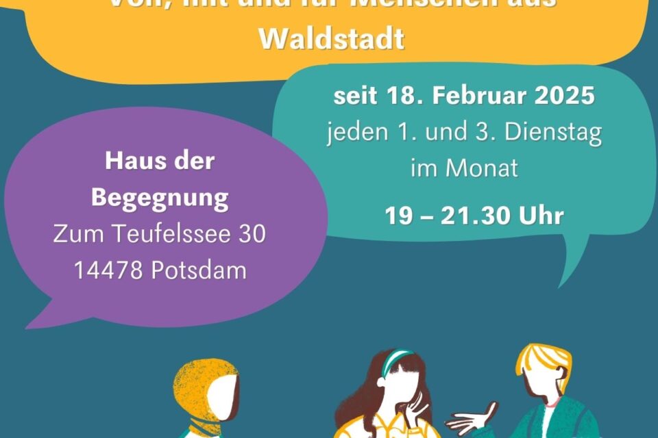 Nachbarschaftskneipe Potsdam-Waldstadt seit 18.2.2025
